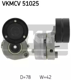 Натяжной ролик, поликлиновойремень SKF VKMCV 51025